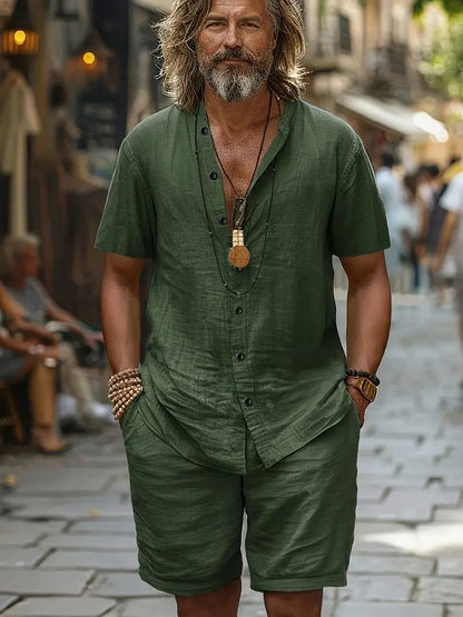 [COMPRA 1 Y LLEVATE 2] - La Costa | Conjunto Doble – Elegancia con Corte Relajado y Tejido Premium