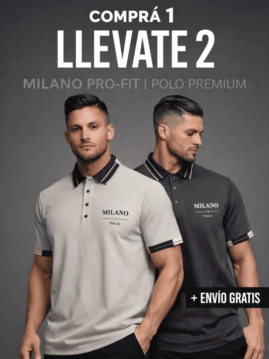 Milano Pro-Fit | Chomba Premium (COMPRÁ 1 Y LLEVATE 2)